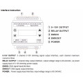 Leynew DMX303 4 Tasten AC 90-220C dmx 0-10Vdimmer, Ausgang 3 Kanal Signal 0-10V Triac Dimmer Controller für Lampen und Leuchten